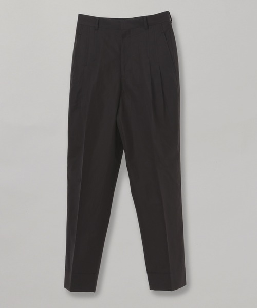 beautiful people（ビューティフルピープル）の「beautiful people / military weather two tuck pants 1115105004（スラックス・レディース・ライトブルー/ブラウン・36/38）」の12枚目の写真
