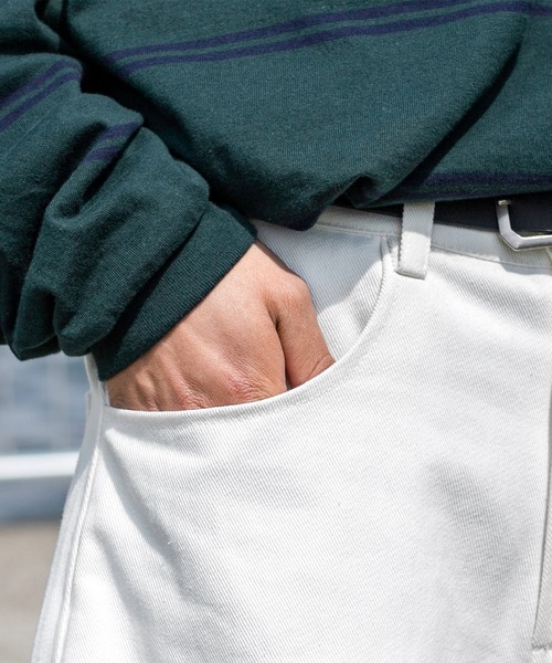 Perushu（ペルーシュ）の「ウルトラワイドデザインポケットパンツ（カーゴパンツ・メンズ・ホワイト/ボルドー/カーキ/ブラック・LARGE/MEDIUM/SMALL）」の13枚目の写真