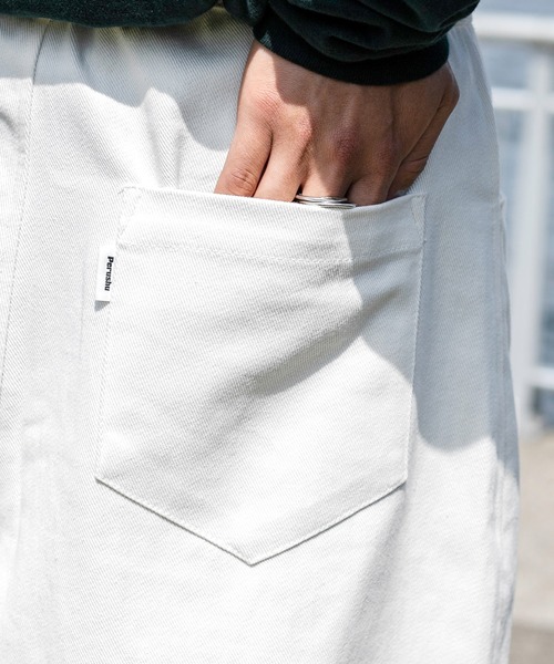 Perushu（ペルーシュ）の「ウルトラワイドデザインポケットパンツ（カーゴパンツ・メンズ・ホワイト/ボルドー/カーキ/ブラック・LARGE/MEDIUM/SMALL）」の16枚目の写真