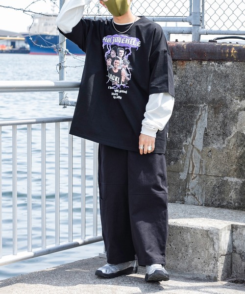 Perushu（ペルーシュ）の「ウルトラワイドデザインポケットパンツ（カーゴパンツ・メンズ・ホワイト/ボルドー/カーキ/ブラック・LARGE/MEDIUM/SMALL）」の18枚目の写真