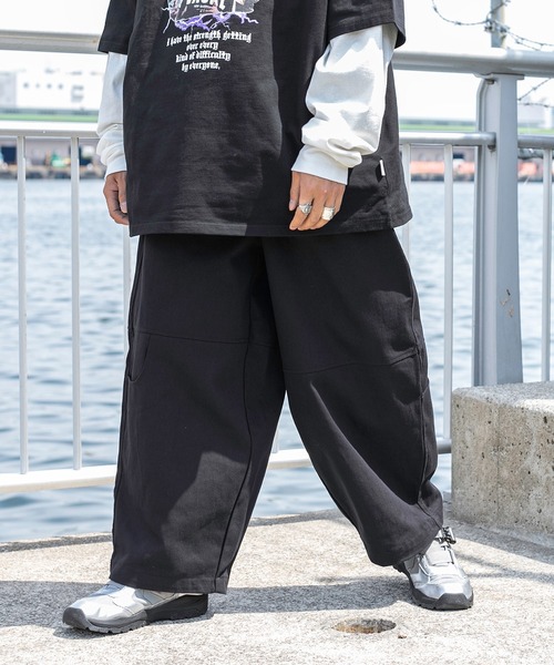 Perushu（ペルーシュ）の「ウルトラワイドデザインポケットパンツ（カーゴパンツ・メンズ・ホワイト/ボルドー/カーキ/ブラック・LARGE/MEDIUM/SMALL）」の21枚目の写真