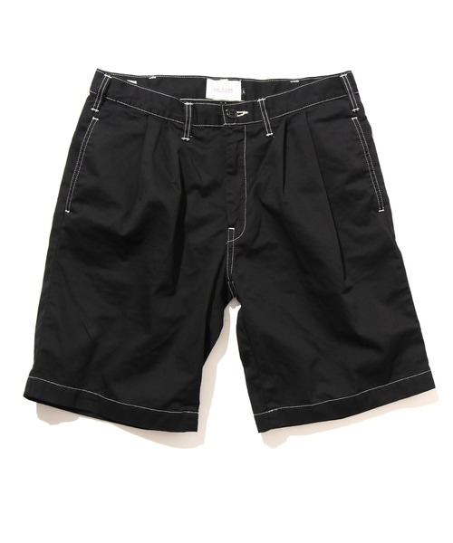 大幅値下げ クラネ two tuck half pants 黒　ハーフパンツ 大幅値下げ クラネ two tuck half pants 黒 ハーフパンツ 大幅