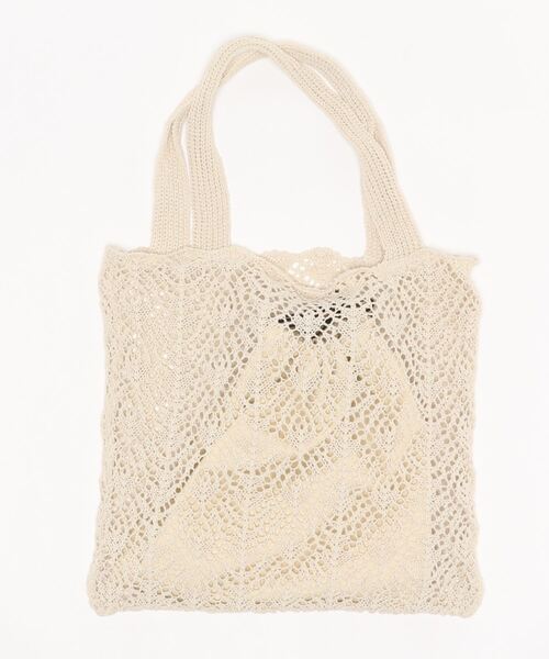 ALTROSE（アルトローズ）の「トートバッグ　[ｱｲﾋﾞｰ]（トートバッグ・レディース・ブラウン/グレー/アイボリー・FREE）」の4枚目の写真