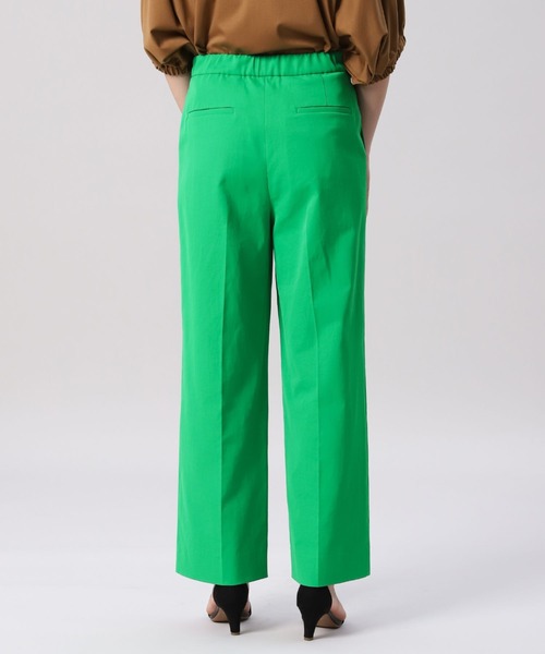 INED（イネド）の「センタープレスセミワイドパンツ（その他パンツ・レディース・ベージュ/オフホワイト/グリーン/ダークネイビー・9号/7号/11号）」の13枚目の写真