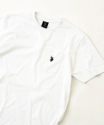【U.S. POLO ASSN.】ユーエスポロアッスン ビッグシルエット刺繍クルーネックTシャツ