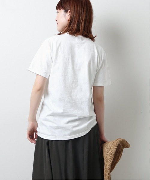 Spick & Span（スピックアンドスパン）の「OLDLINEカレッジT◆（Tシャツ/カットソー・レディース・ホワイト/チャコールグレー/カーキ・FREE）」の18枚目の写真