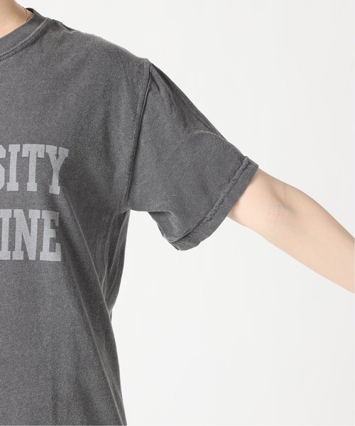 Spick & Span（スピックアンドスパン）の「OLDLINEカレッジT◆（Tシャツ/カットソー・レディース・ホワイト/チャコールグレー/カーキ・FREE）」の15枚目の写真