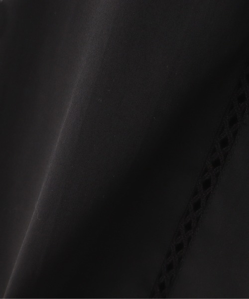 FREE'S MART（フリーズマート）の「ハシゴレースビッグカラーブラウス（シャツ/ブラウス・レディース・ブラック/ライトグリーン/ホワイト・FREE）」の16枚目の写真