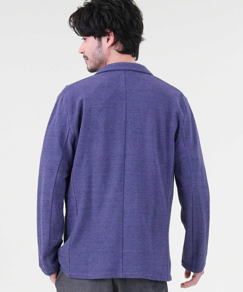 PLUS ONE（プラスワン）の「【PLUS ONE】和紙カットテーラード（テーラードジャケット・メンズ・グレー/ネイビー・L/M/XL）」の18枚目の写真