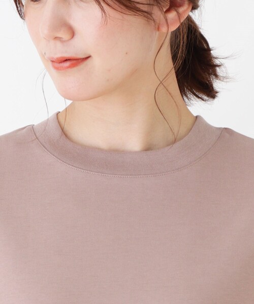 SHOO・LA・RUE（シューラルー）の「◆綿混プチハイネックワンピース（ワンピース・レディース・ブラック/ダークグリーン/ブラウン系その他・02/03/04）」の7枚目の写真