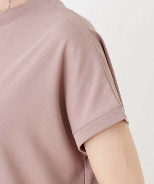 SHOO・LA・RUE（シューラルー）の「◆綿混プチハイネックワンピース（ワンピース・レディース・ブラック/ダークグリーン/ブラウン系その他・02/03/04）」の8枚目の写真