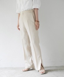 LOWRYS FARM | ＤＲＹカラーサイドスリットパンツ　957889(その他パンツ)