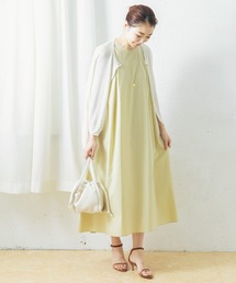 URBAN RESEARCH ROSSO WOMEN | タックフレアワンピース(ワンピース)