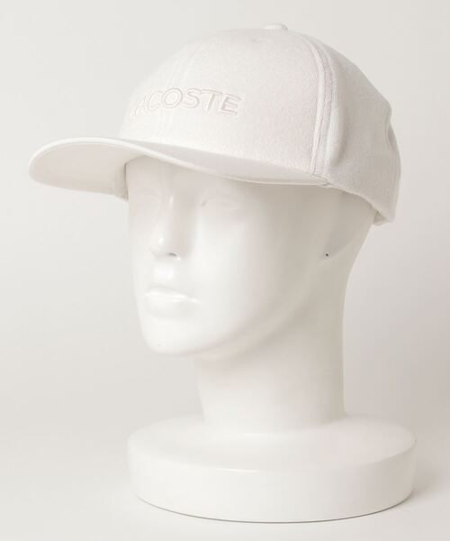 LACOSTE(ラコステ)の「【LACOSTE】Classic side logo cap SA L1112(キャップ・レディース・ネイビー/ホワイト・FREE)」の4枚目の写真