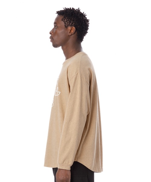 Sandinista(サンディニスタ)の「Fishing Club L-S Tee / 釣りクラブ長袖Tシャツ(Tシャツ/カットソー・メンズ・ホワイト/ブラック/サンドベージュ/グリーン系その他・SMALL/MEDIUM/LARGE)」の12枚目の写真