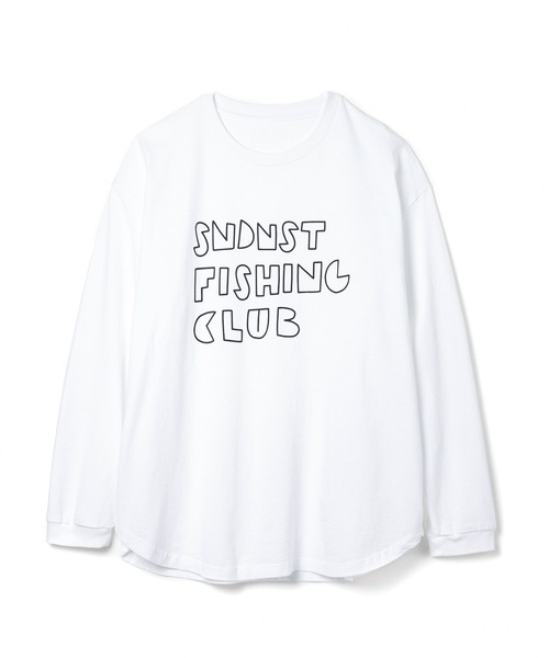 Sandinista(サンディニスタ)の「Fishing Club L-S Tee / 釣りクラブ長袖Tシャツ(Tシャツ/カットソー・メンズ・ホワイト/ブラック/サンドベージュ/グリーン系その他・SMALL/MEDIUM/LARGE)」の13枚目の写真