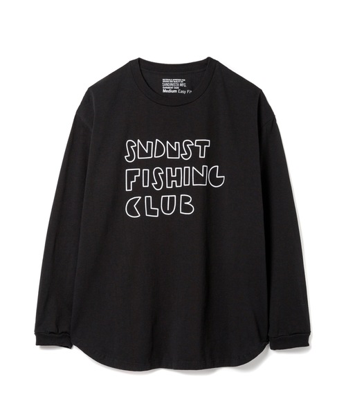 Sandinista(サンディニスタ)の「Fishing Club L-S Tee / 釣りクラブ長袖Tシャツ(Tシャツ/カットソー・メンズ・ホワイト/ブラック/サンドベージュ/グリーン系その他・SMALL/MEDIUM/LARGE)」の19枚目の写真