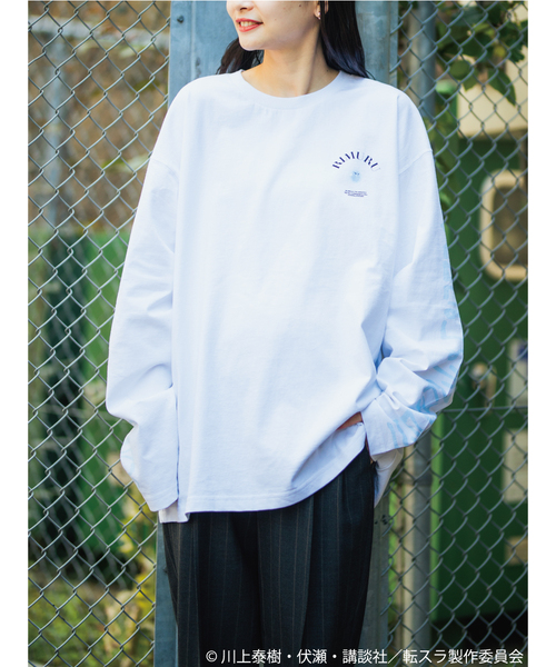 JOURNAL STANDARD（ジャーナルスタンダード）の「【転生したらスライムだった件×JS】L/S Tシャツ（Tシャツ/カットソー・メンズ・グレー/ブラック/ホワイト・X-LARGE/LARGE/MEDIUM）」の5枚目の写真