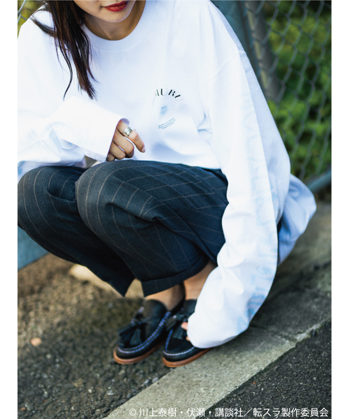 JOURNAL STANDARD（ジャーナルスタンダード）の「【転生したらスライムだった件×JS】L/S Tシャツ（Tシャツ/カットソー・メンズ・グレー/ブラック/ホワイト・X-LARGE/LARGE/MEDIUM）」の6枚目の写真