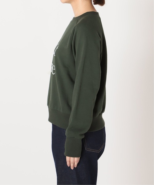 SLOBE IENA(スローブイエナ)の「ロゴスウェット【手洗い可能】◆(スウェット・レディース・グリーン/ネイビー・FREE)」の21枚目の写真