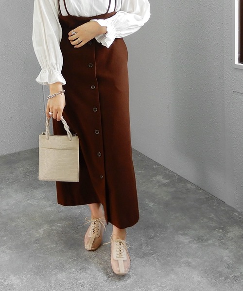 minia（ミニア）の「ツイストハンドルのスクエアミニショルダー　◆（ショルダーバッグ・レディース・カーキ/モカ/ホワイト系/ブラック系/グリーン系/シルバー系/オレンジ系/ダークグリーン/ブラック/ライトベージュ/グレー・FREE）」の16枚目の写真