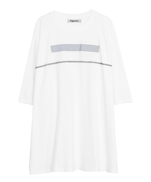 Figments（フィグメンツ）の「リフレクターＴシャツ（Tシャツ/カットソー・レディース・ホワイト/ブラック・FREE）」の9枚目の写真
