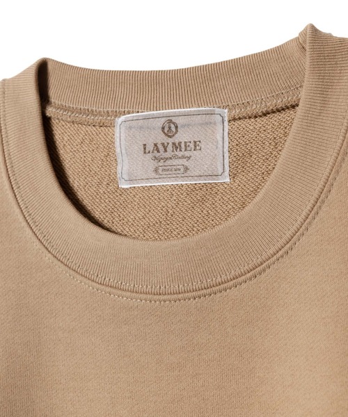 LAYMEE（レイミー）の「Tailflower sweat CS / テイルフラワースウェットカットソー（Tシャツ/カットソー・レディース・ホワイト/ブラック/サンドベージュ・FREE）」の15枚目の写真