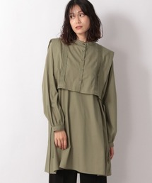 LOWRYS FARM | ピンタックレイヤードブラウスLS　214864(シャツ/ブラウス)