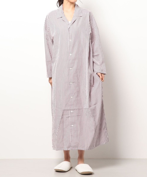 新作 新品 セール Et Sort 1 2ストライプ リラックスウェア シャツワンピース Note Et Silence ノートエシロンス のファッション 別倉庫からの配送 Arenatheatre Net