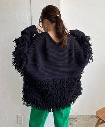 CAPRICIEUX LE'MAGE | フリンジカーディガン(カーディガン/ボレロ)