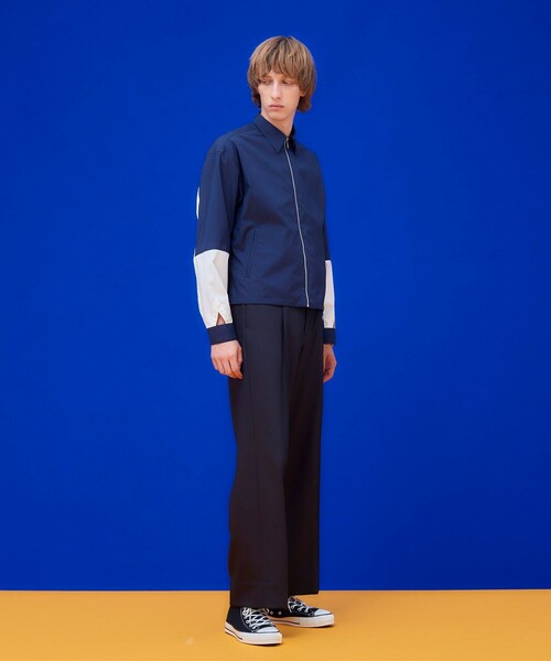 UNITED TOKYO（ユナイテッドトウキョウ）の「ダスティーフレアスラックス（スラックス・メンズ・ブラック/ダークグリーン・2/1/3）」の3枚目の写真