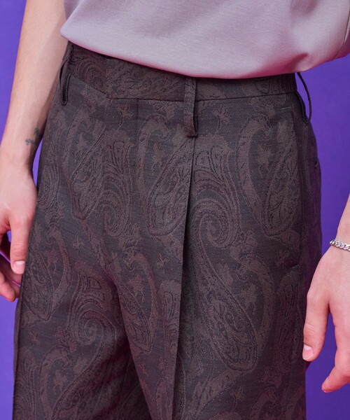 UNITED TOKYO（ユナイテッドトウキョウ）の「ダスティーフレアスラックス（スラックス・メンズ・ブラック/ダークグリーン・2/1/3）」の20枚目の写真