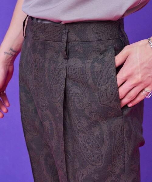 UNITED TOKYO（ユナイテッドトウキョウ）の「ダスティーフレアスラックス（スラックス・メンズ・ブラック/ダークグリーン・2/1/3）」の21枚目の写真