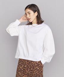 BEAUTY&YOUTH UNITED ARROWS | BY コットンブロード ギャザースリーブ カットソー(Tシャツ/カットソー)