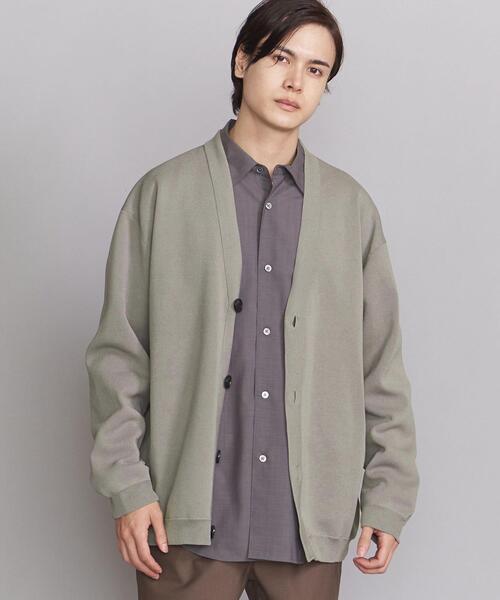 BEAUTY&YOUTH UNITED ARROWS（ビューティーアンドユースユナイテッドアローズ）の「BY MDERN ミラノ ブイネック カーディガン（カーディガン/ボレロ・メンズ・ワインレッド/ベージュ/ブラック・M/L/S/XL）」の19枚目の写真