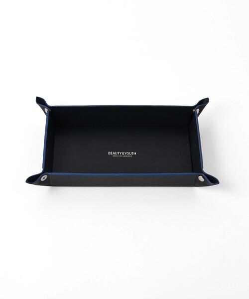 BEAUTY&YOUTH UNITED ARROWS（ビューティーアンドユースユナイテッドアローズ）の「by リサイクルレザー トレイ（ステーショナリー・メンズ・ブラック/ベージュ/ネイビー/グレー/ターコイズブルー/オレンジ・FREE）」の5枚目の写真