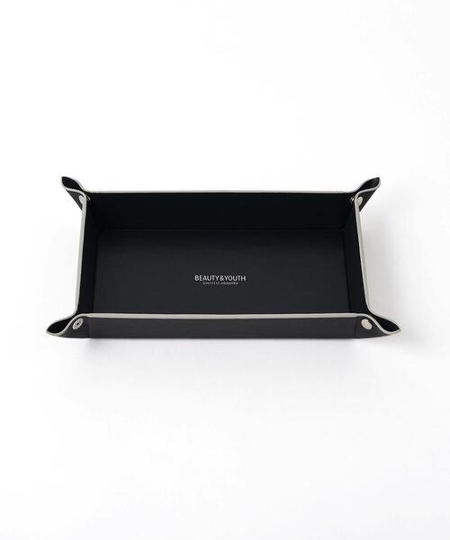 BEAUTY&YOUTH UNITED ARROWS（ビューティーアンドユースユナイテッドアローズ）の「by リサイクルレザー トレイ（ステーショナリー・メンズ・ブラック/ベージュ/ネイビー/グレー/ターコイズブルー/オレンジ・FREE）」の3枚目の写真