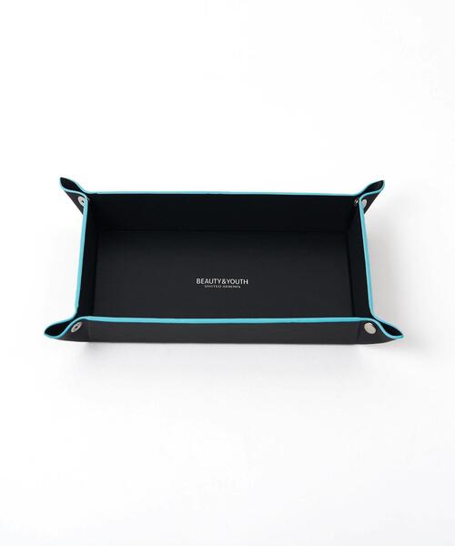BEAUTY&YOUTH UNITED ARROWS（ビューティーアンドユースユナイテッドアローズ）の「by リサイクルレザー トレイ（ステーショナリー・メンズ・ブラック/ベージュ/ネイビー/グレー/ターコイズブルー/オレンジ・FREE）」の6枚目の写真