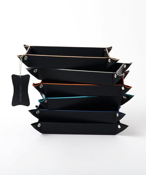 BEAUTY&YOUTH UNITED ARROWS（ビューティーアンドユースユナイテッドアローズ）の「by リサイクルレザー トレイ（ステーショナリー・メンズ・ブラック/ベージュ/ネイビー/グレー/ターコイズブルー/オレンジ・FREE）」の12枚目の写真