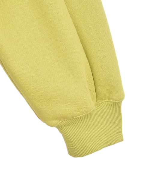 OUTERSUNSET（アウターサンセット）の「volume sleeve sweat pullover（スウェット・レディース・イエロー/モカ・FREE）」の8枚目の写真