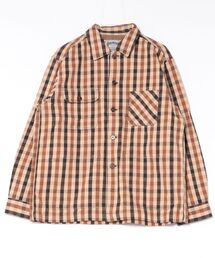 HOUSTON | 【HOUSTON】UK CHECK RAISED COVERALL(シャツ/ブラウス)