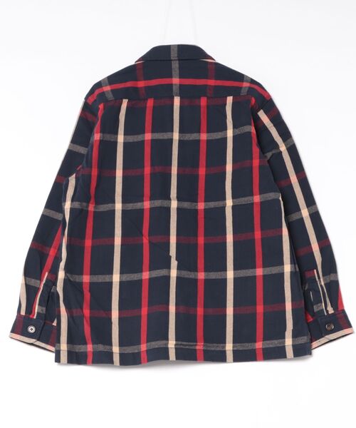 HOUSTON(ヒューストン)の「【HOUSTON】UK CHECK RAISED COVERALL(シャツ/ブラウス・メンズ・グリーン/ブラウン/ネイビー・LARGE/X-LARGE/MEDIUM)」の4枚目の写真