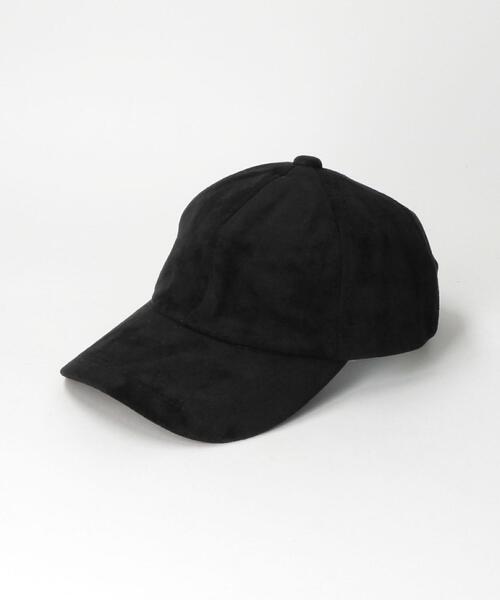 BEAUTY&YOUTH UNITED ARROWS(ビューティーアンドユースユナイテッドアローズ)の「BY フェイクスウェード シンプル キャップ(キャップ・レディース・ナチュラル/ブラック/ライトピンク/グレー・FREE)」の2枚目の写真