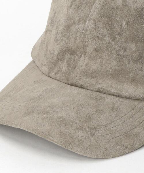 BEAUTY&YOUTH UNITED ARROWS(ビューティーアンドユースユナイテッドアローズ)の「BY フェイクスウェード シンプル キャップ(キャップ・レディース・ナチュラル/ブラック/ライトピンク/グレー・FREE)」の7枚目の写真