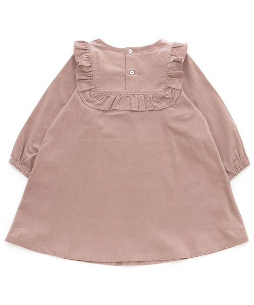 apres les cours（アプレレクール）の「ラッフルフリルワンピース（ワンピース・キッズ・アイボリー/ミント/ブルー/チャコール/ピンク・100/110/80/90/140/120/130）」の18枚目の写真