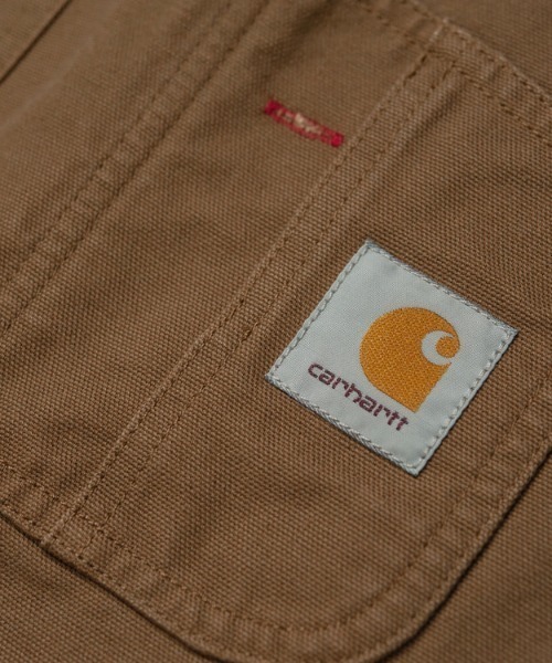 Carhartt(カーハート)の「Carhartt WIP/カーハートダブリューアイピー ワンポイントロゴ オーバーオール/ビブオーバーオール ビブパンツ/ワークパンツ I026462(サロペット/オーバーオール・メンズ・ブラック/ベージュ/ブラウン・30inch/32inch)」の16枚目の写真