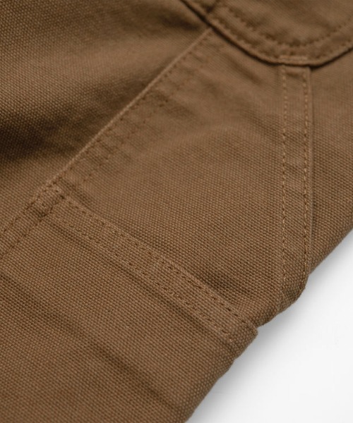 Carhartt(カーハート)の「Carhartt WIP/カーハートダブリューアイピー ワンポイントロゴ オーバーオール/ビブオーバーオール ビブパンツ/ワークパンツ I026462(サロペット/オーバーオール・メンズ・ブラック/ベージュ/ブラウン・30inch/32inch)」の18枚目の写真