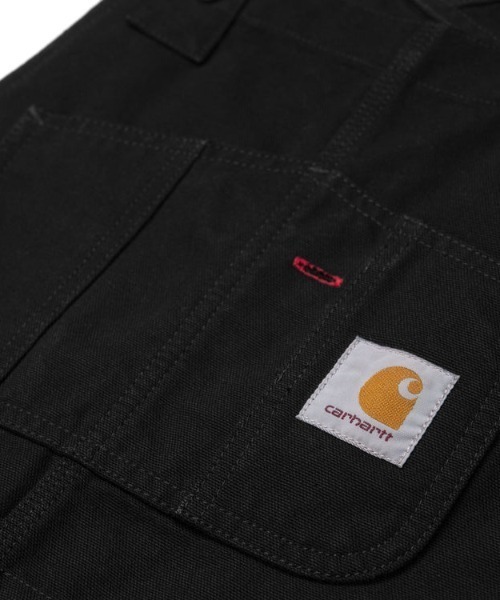 Carhartt(カーハート)の「Carhartt WIP/カーハートダブリューアイピー ワンポイントロゴ オーバーオール/ビブオーバーオール ビブパンツ/ワークパンツ I026462(サロペット/オーバーオール・メンズ・ブラック/ベージュ/ブラウン・30inch/32inch)」の8枚目の写真