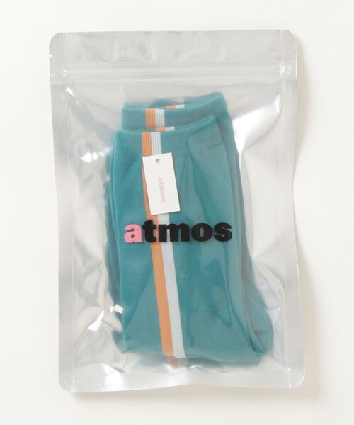 atmos pink（アトモスピンク）の「atmos pink 縦ラインソックス（ソックス/靴下・メンズ・ホワイト/ブラック/ネイビー/グレー/グリーン・FREE）」の10枚目の写真