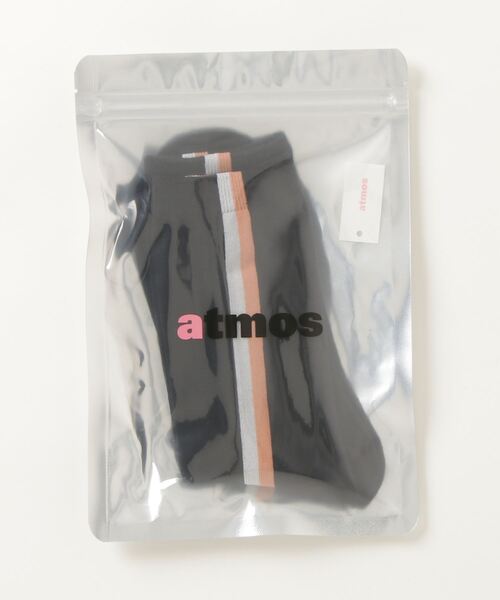 atmos pink（アトモスピンク）の「atmos pink 縦ラインソックス（ソックス/靴下・メンズ・ホワイト/ブラック/ネイビー/グレー/グリーン・FREE）」の8枚目の写真